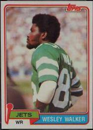 1981 Wesley Walker #118