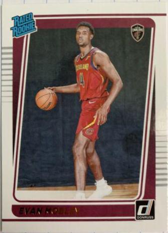 Evan Mobley #225 Basketball Cards 2021 Panini Donruss