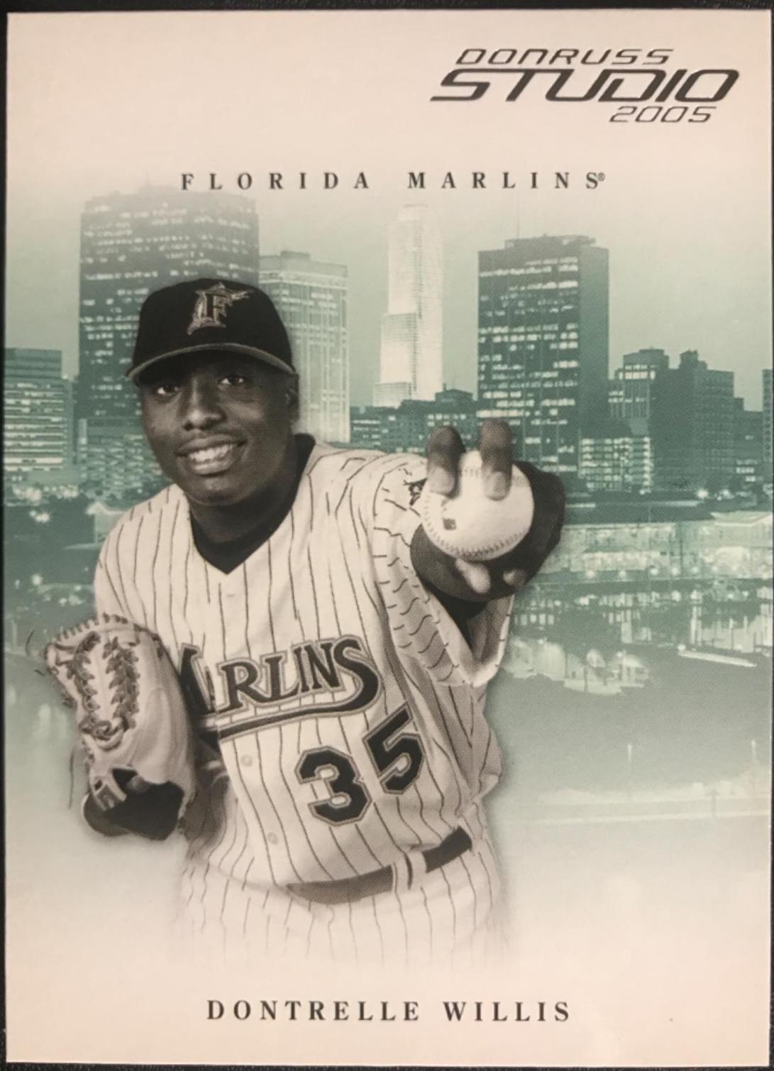 Dontrelle Willis #120 Baseball Cards 2005 Donruss Studio