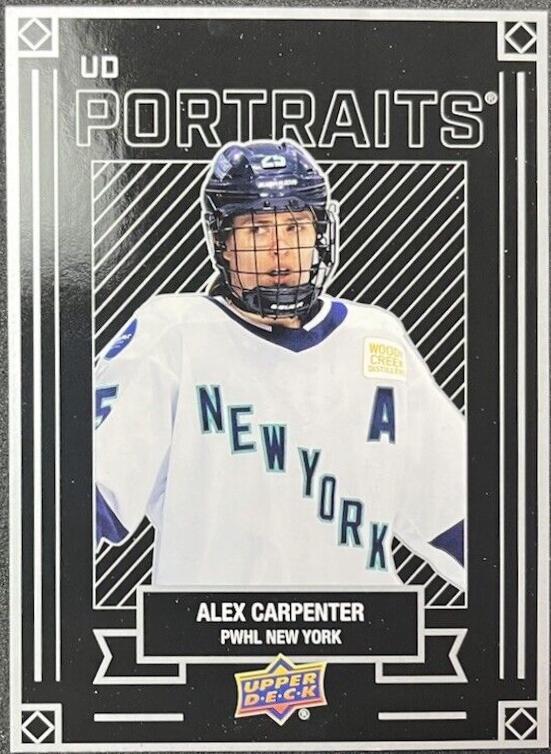 Alex Carpenter #UDP-5 Hockey Cards 2024 Upper Deck PWHL UD Portraits