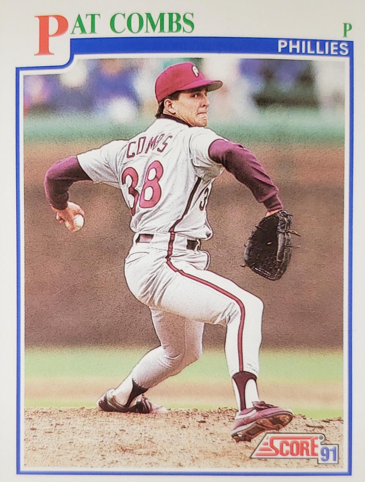 Pat Combs #440 Baseball Cards 1991 Score