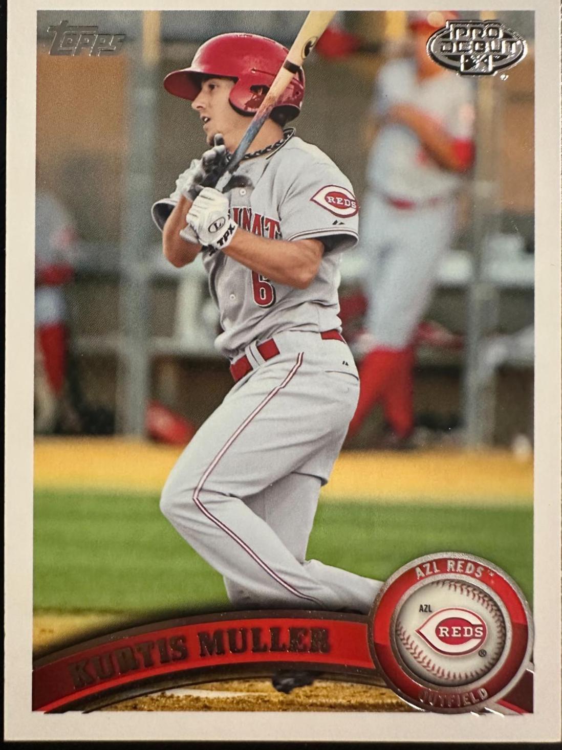 Kurtis Muller #70 Baseball Cards 2011 Topps Pro Debut