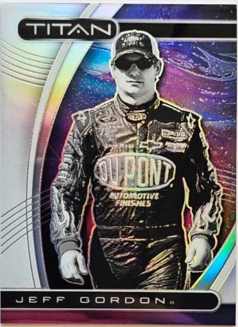 Jeff Gordon #14 Racing Cards 2021 Panini Chronicles NASCAR Titan