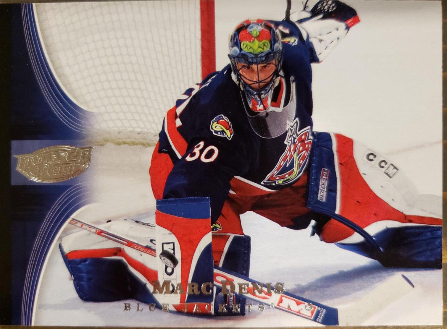 Marc Denis #28 Hockey Cards 2005 Upper Deck Power Play