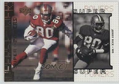 Jerry Rice #S2 Football Cards 1998 Upper Deck Super Powers