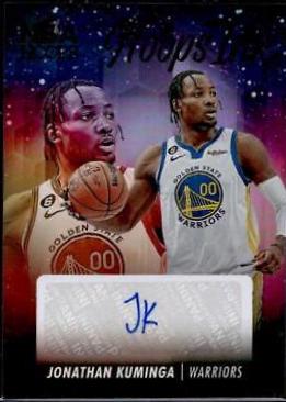 Jonathan Kuminga #HI-KUM Basketball Cards 2023 Panini Hoops Ink Autographs