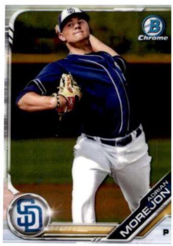 Adrian Morejon #BCP-10 Baseball Cards 2019 Bowman Chrome Prospects