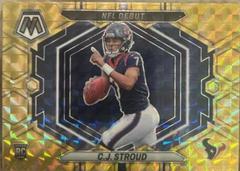 C. J. Stroud [Gold] #ND-3 Football Cards 2023 Panini Mosaic NFL Debut Prices