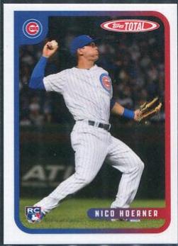 Nico Hoerner #4 Baseball Cards 2020 Topps Total