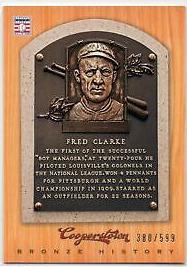 Fred Clarke #19 Baseball Cards 2012 Panini Cooperstown Bronze History