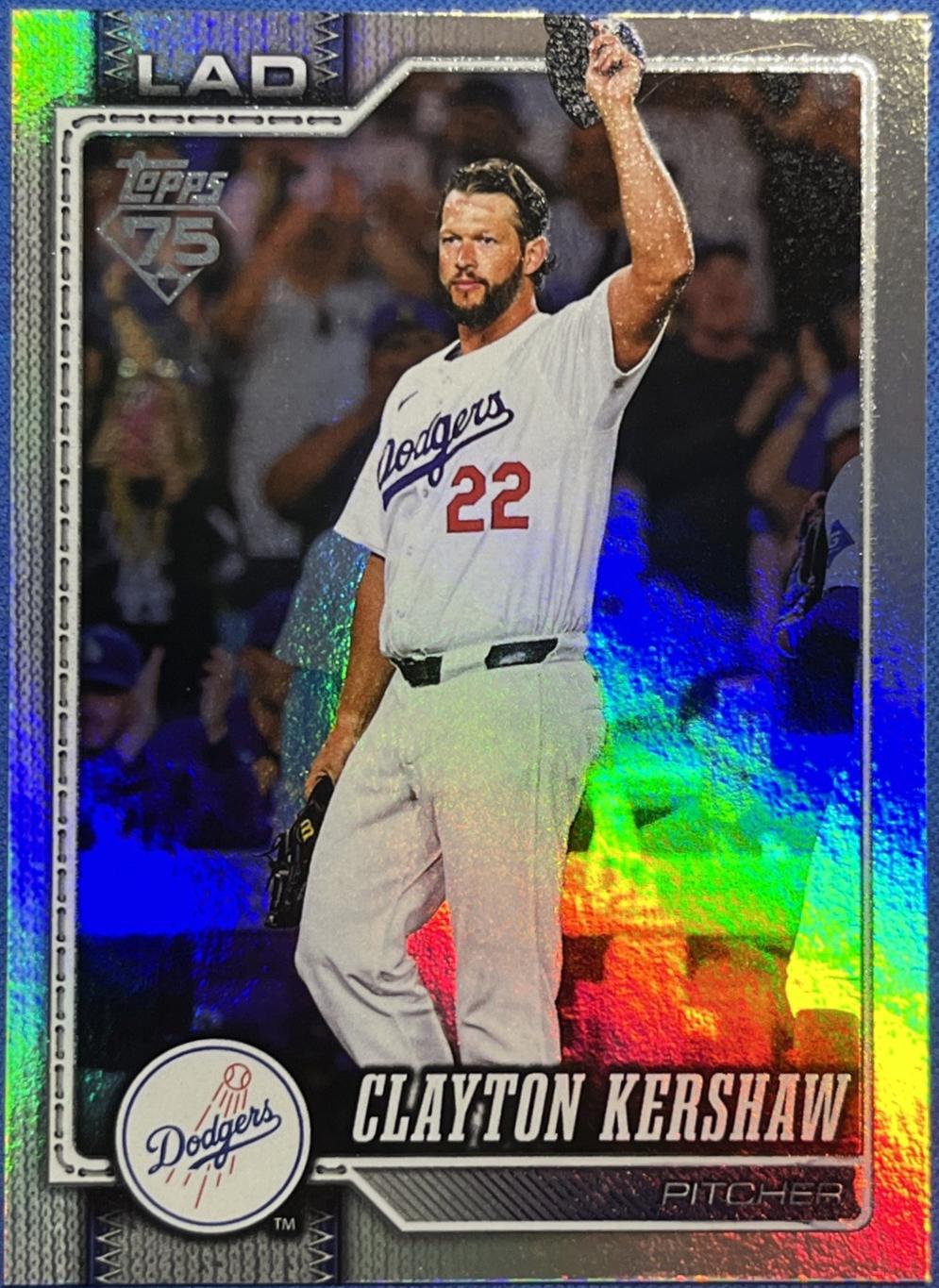 Clayton Kershaw [Rainbow] #22 Prices | 2026 Topps | Baseball Cards
