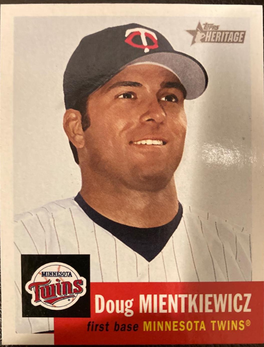 Doug Mientkiewicz #4 Baseball Cards 2002 Topps Heritage