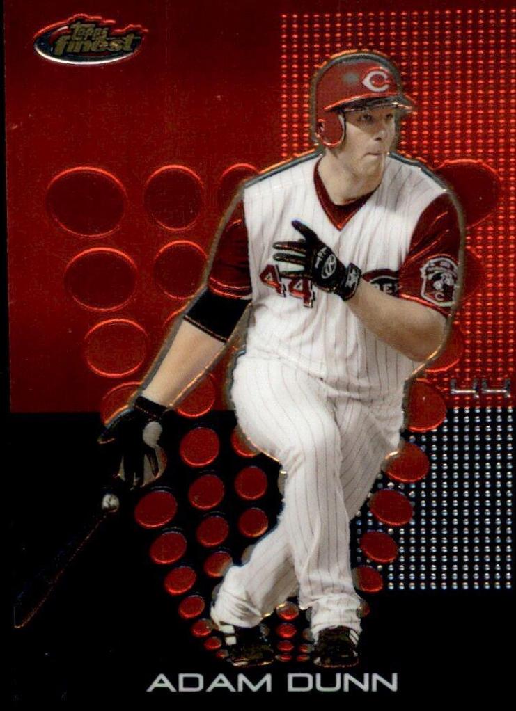 Adam Dunn #41 Baseball Cards 2004 Finest