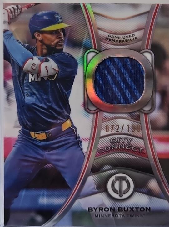 Byron Buxton #TT-BB Baseball Cards 2025 Topps Tribute Tributaries
