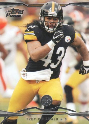 Troy Polamalu #43 Football Cards 2013 Topps Prime