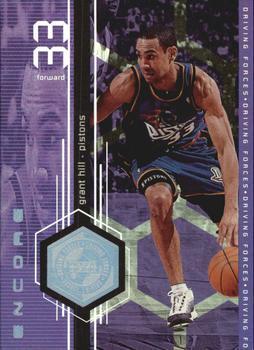 Grant Hill #F8 Basketball Cards 1998 Upper Deck Encore Driving Forces