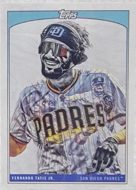 Fernando Tatis Jr. #5 Baseball Cards 2022 Topps X Lauren Taylor