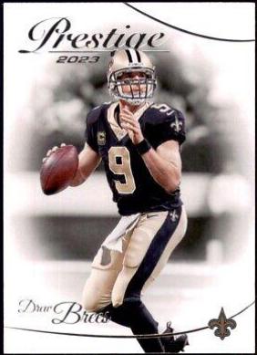 Drew Brees #210 Football Cards 2023 Panini Prestige
