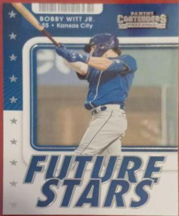 Bobby Witt Jr #FS-BW Baseball Cards 2021 Panini Contenders Future Stars