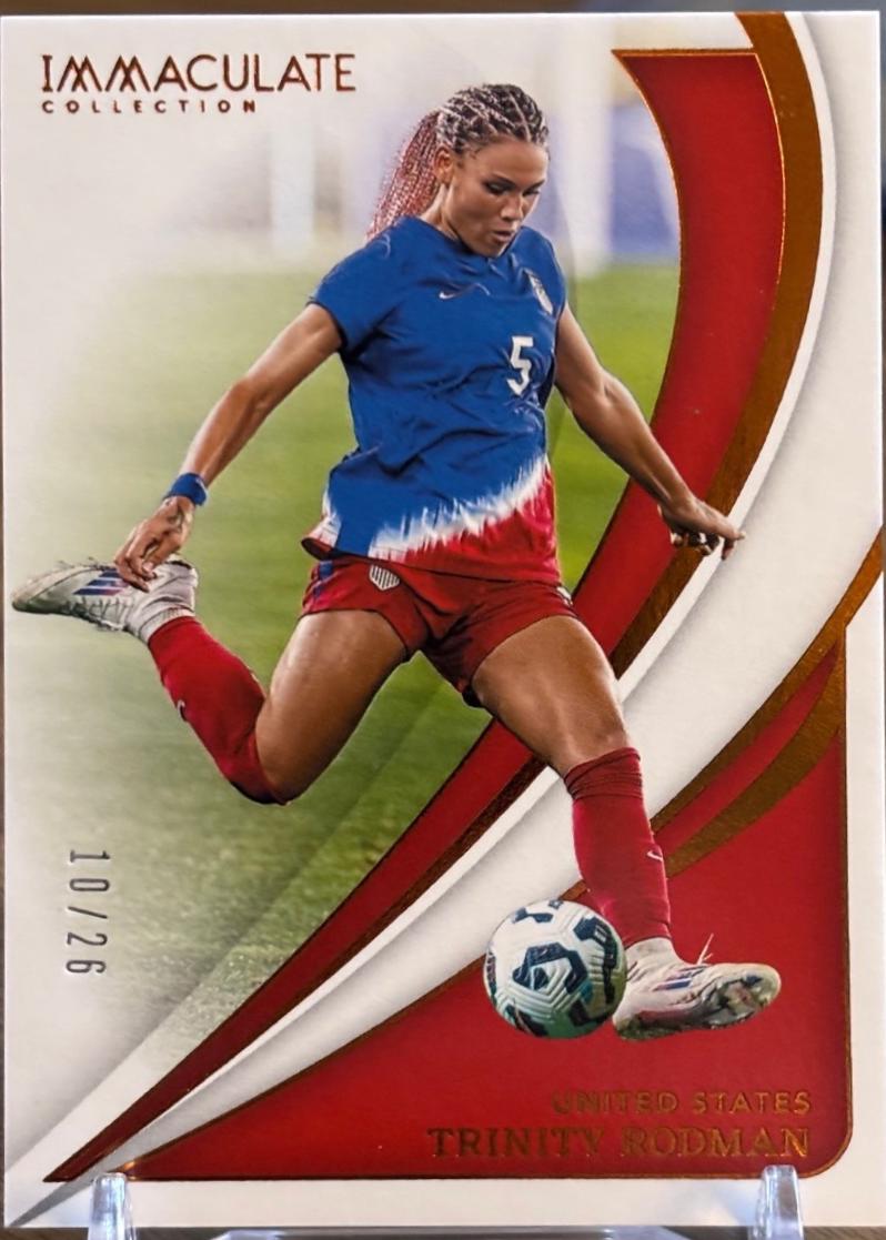 Trinity Rodman #175 2024 Panini Immaculate Soccer