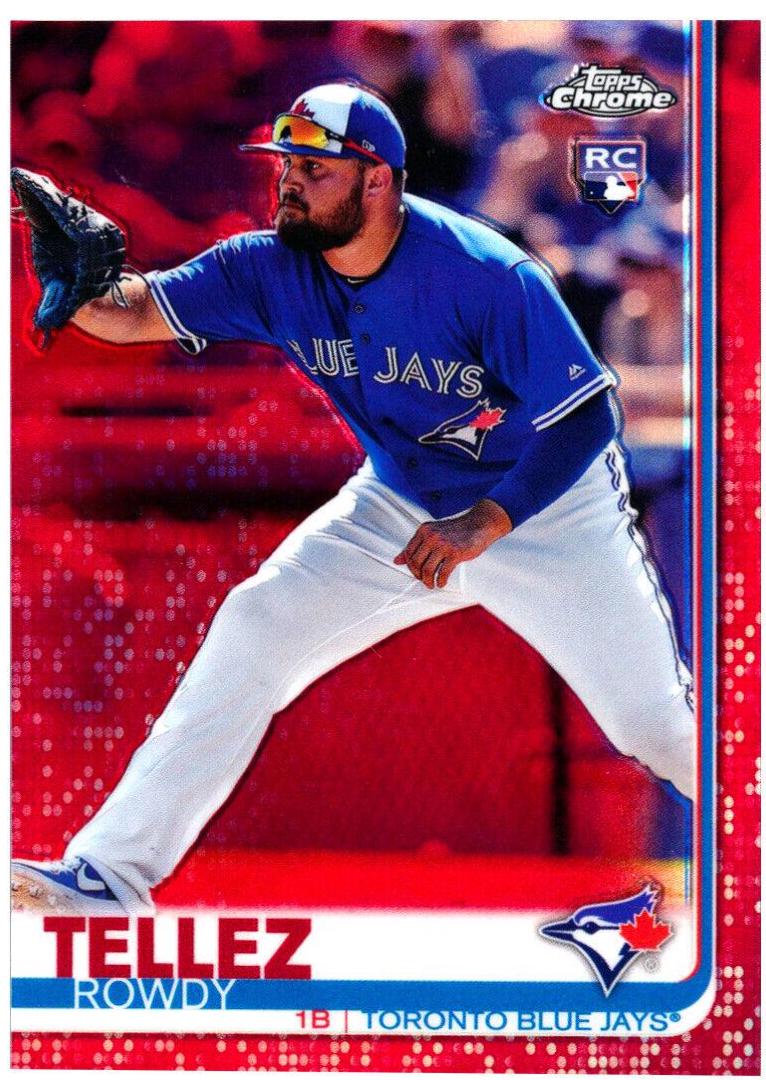 Rowdy Tellez [Fielding Red Refractor] #2