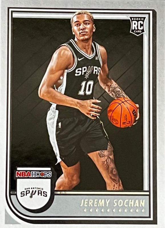 Jeremy Sochan #239 2022 Panini Hoops Basketball