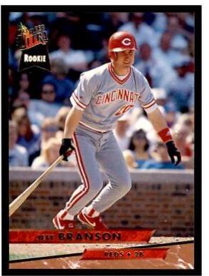 Jeff Branson #27 Baseball Cards 1993 Ultra