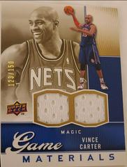 Vince Carter #GH-VC Basketball Cards 2009 Upper Deck Game Materials Prices