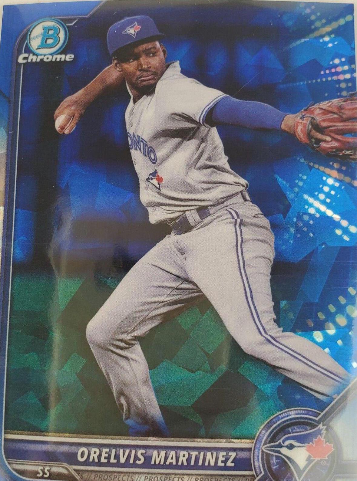Orelvis Martinez #BCP-104 Baseball Cards 2022 Bowman Chrome Prospects Sapphire