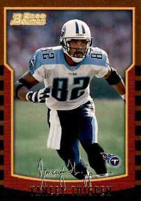 Yancey Thigpen #14 Football Cards 2000 Bowman