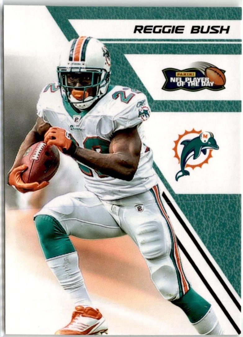 Reggie Bush #3 Football Cards 2012 Panini NFL Player of the Day