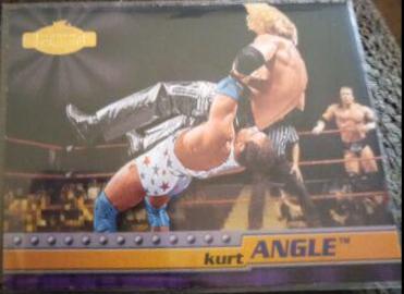 Kurt Angle #22 Wrestling Cards 2001 Fleer WWF Championship Clash