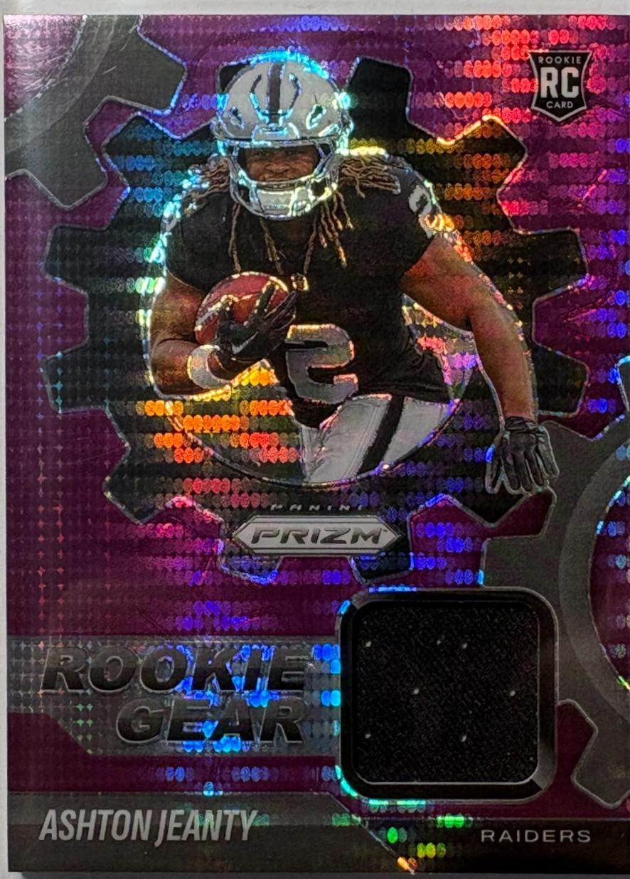 Ashton Jeanty [Purple Pulsar] #RGR-AJY