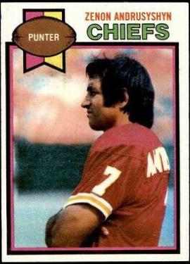 Zenon Andrusyshyn #238 Football Cards 1979 Topps