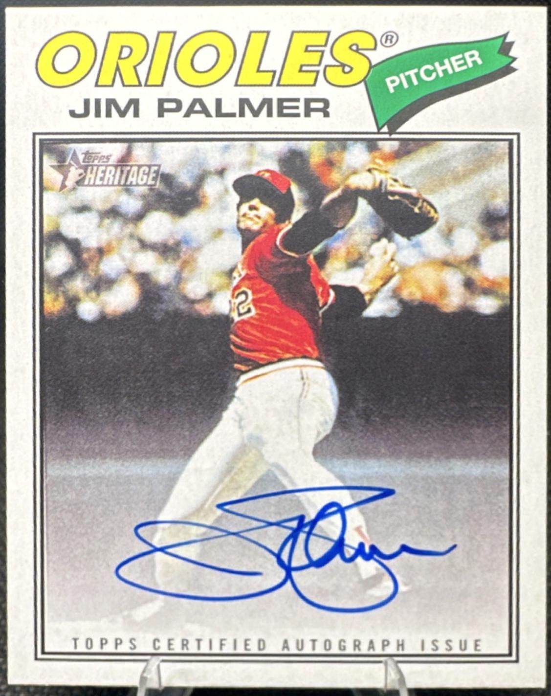 Jim Palmer #77RO-JP
