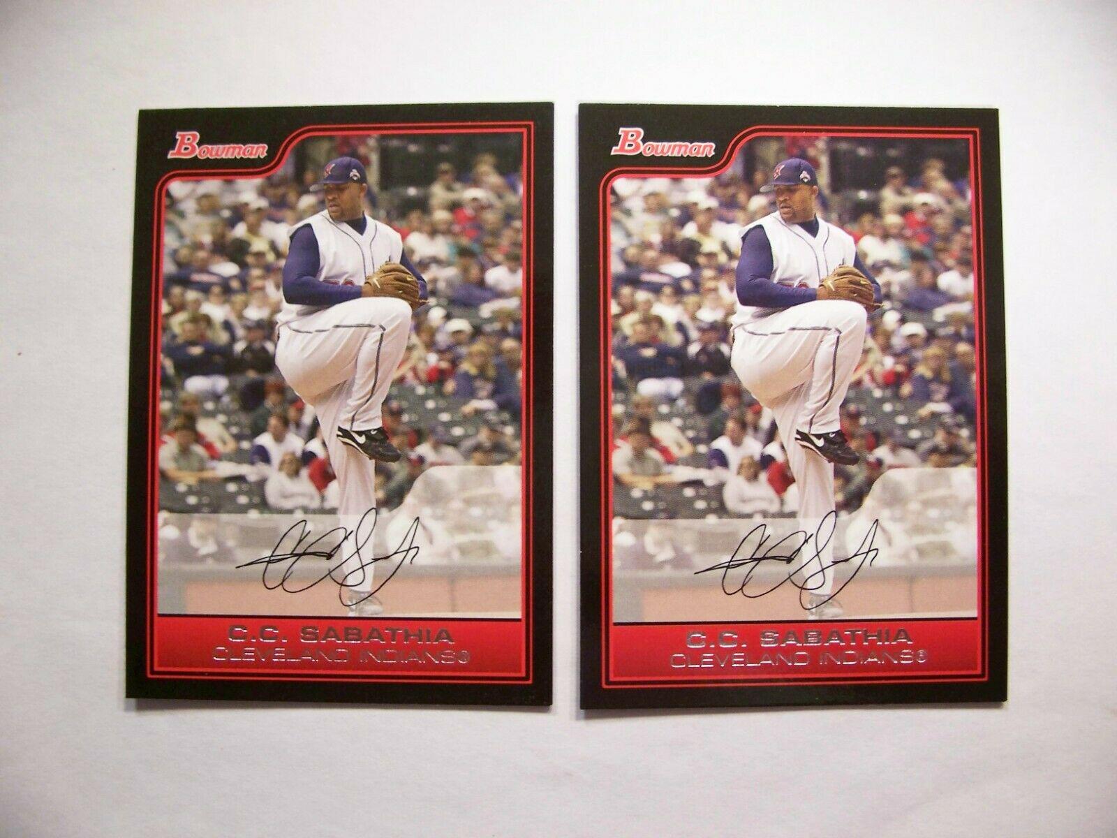 CC Sabathia #26 Baseball Cards 2006 Bowman