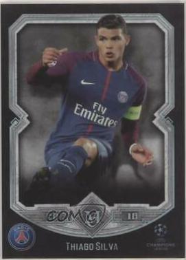 Thiago Silva #27 Soccer Cards 2017 Topps Museum Collection UEFA Champions League