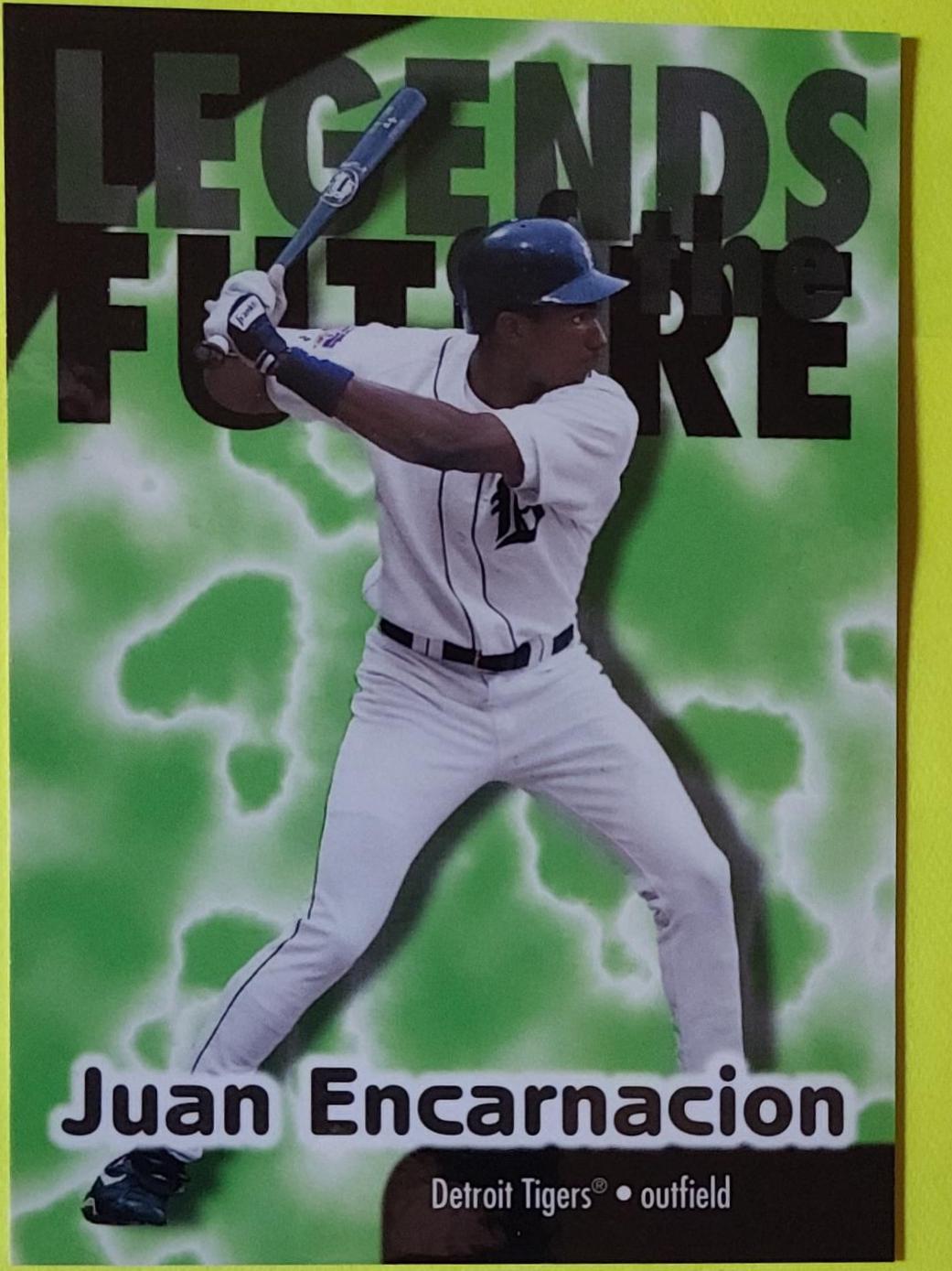 Juan Encarnacion #143 Baseball Cards 1998 Sports Illustrated Then & Now