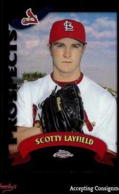 Scotty Layfield #T161 Baseball Cards 2002 Topps Chrome Traded