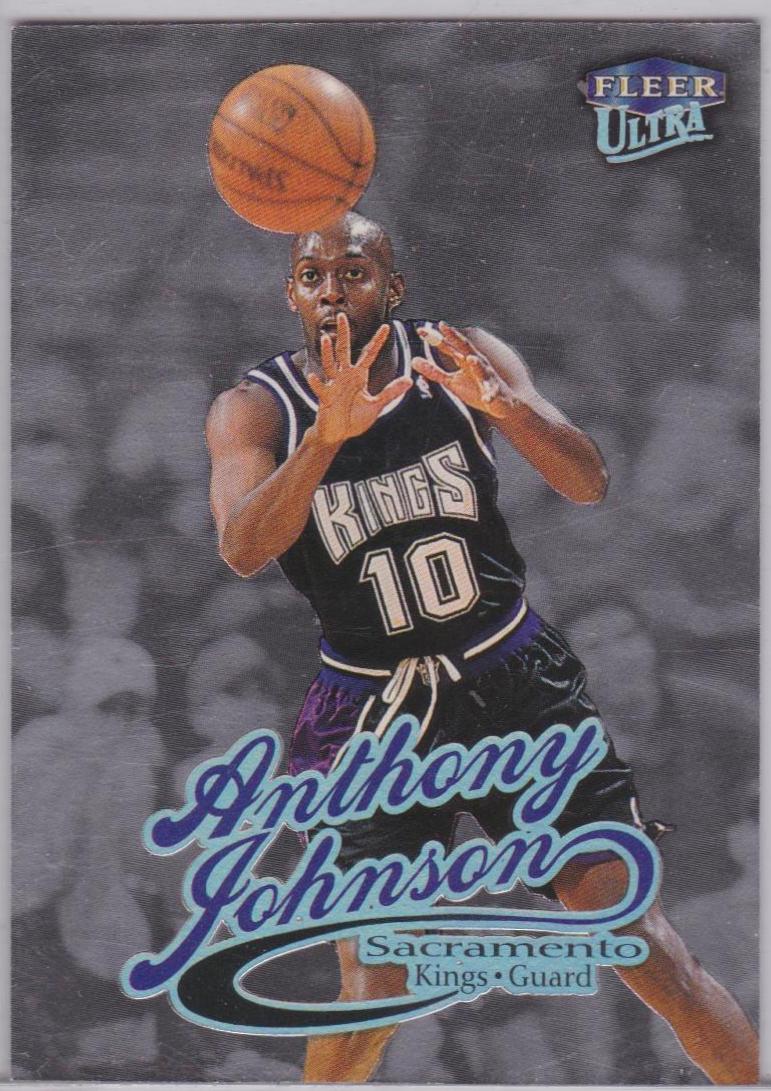 Anthony Johnson #37 Basketball Cards 1998 Ultra Platinum Medallion