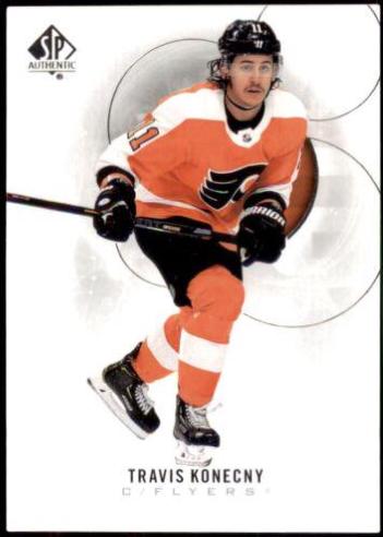 Travis Konecny #18 Hockey Cards 2020 SP Authentic
