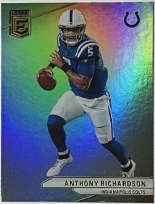 Anthony Richardson #38 Football Cards 2024 Panini Donruss Elite