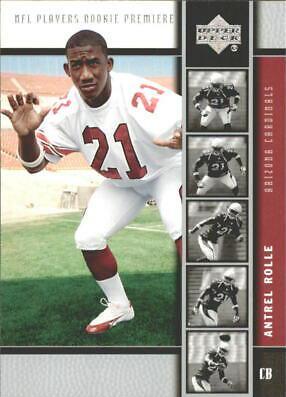 Antrel Rolle #3 Football Cards 2005 Upper Deck Rookie Premiere