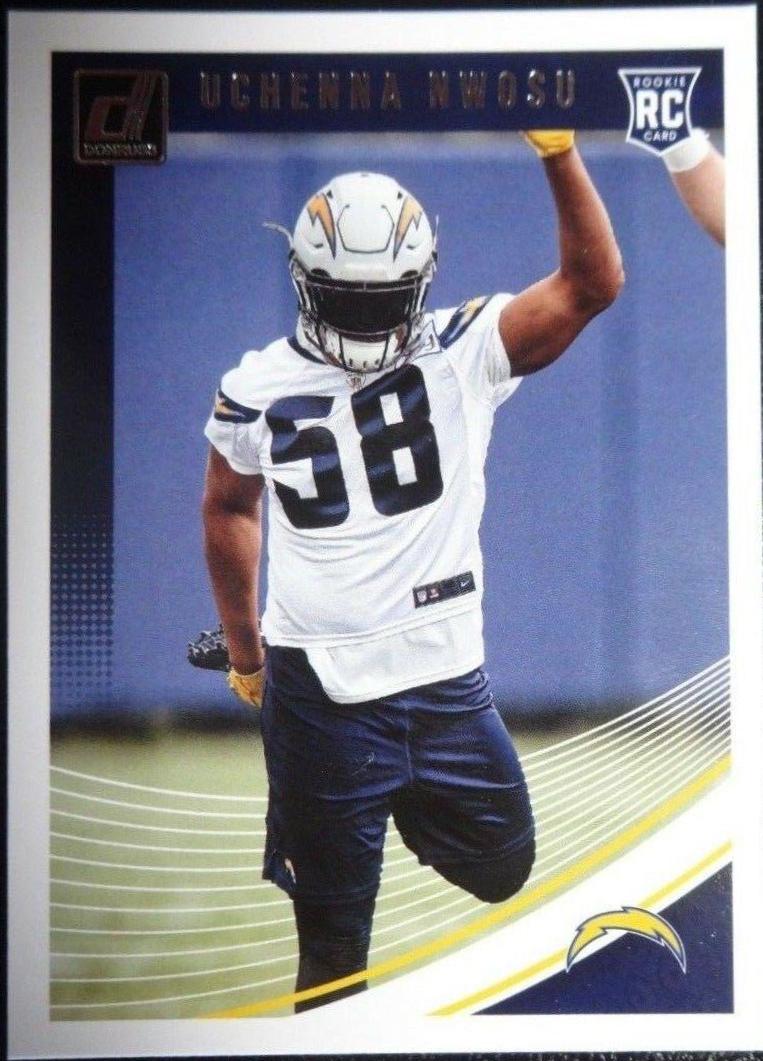 Uchenna Nwosu #369 Football Cards 2018 Donruss