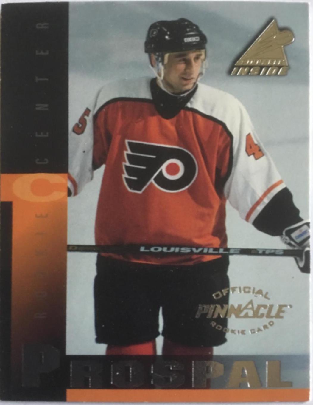 Vaclav Prospal #143 Hockey Cards 1997 Pinnacle Inside