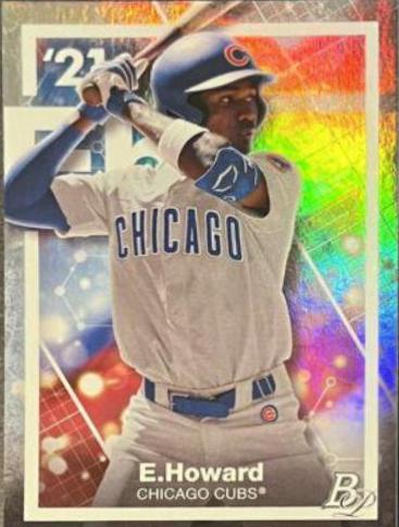 Ed Howard #PE-25 Baseball Cards 2021 Bowman Platinum Precious Elements