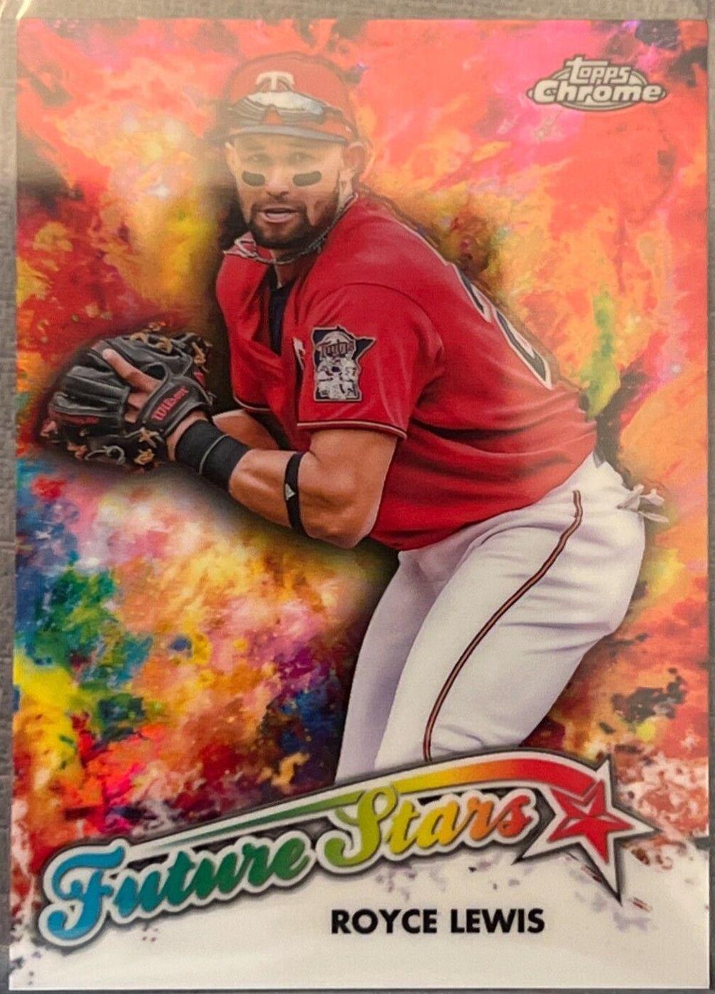 Royce Lewis #FS-1 Baseball Cards 2023 Topps Chrome Future Stars
