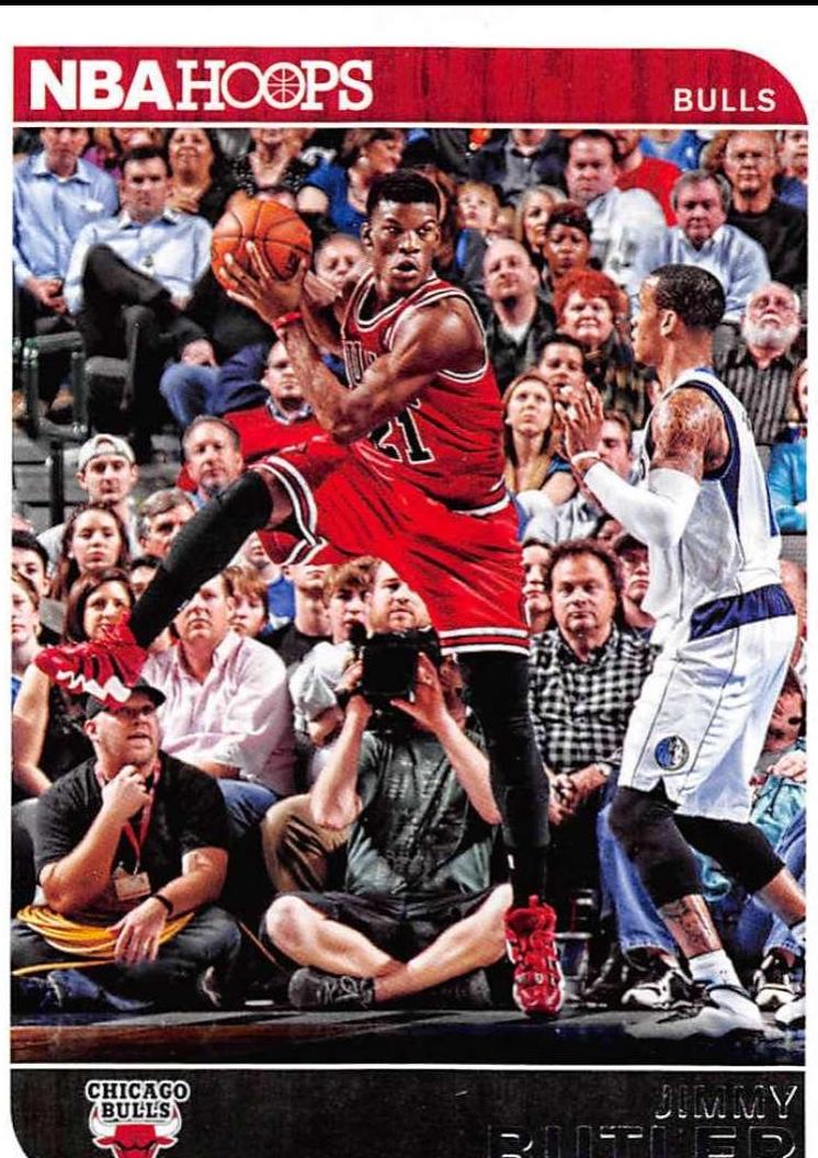 Jimmy Butler #5 Basketball Cards 2014 Panini Hoops