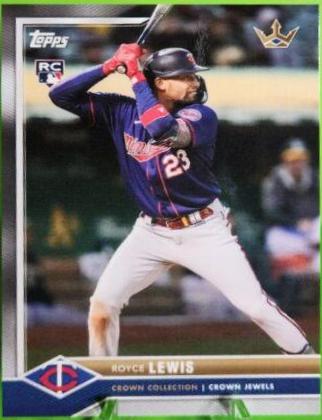 Royce Lewis #10 Baseball Cards 2022 Topps X Bobby Witt Jr. Crown