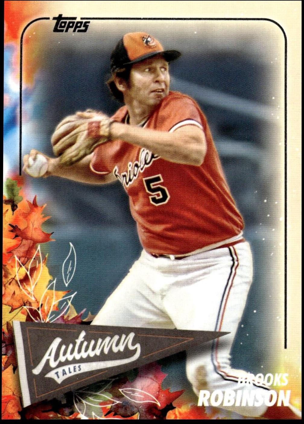 Brooks Robinson #AT-13 Baseball Cards 2024 Topps Update Autumn Tales